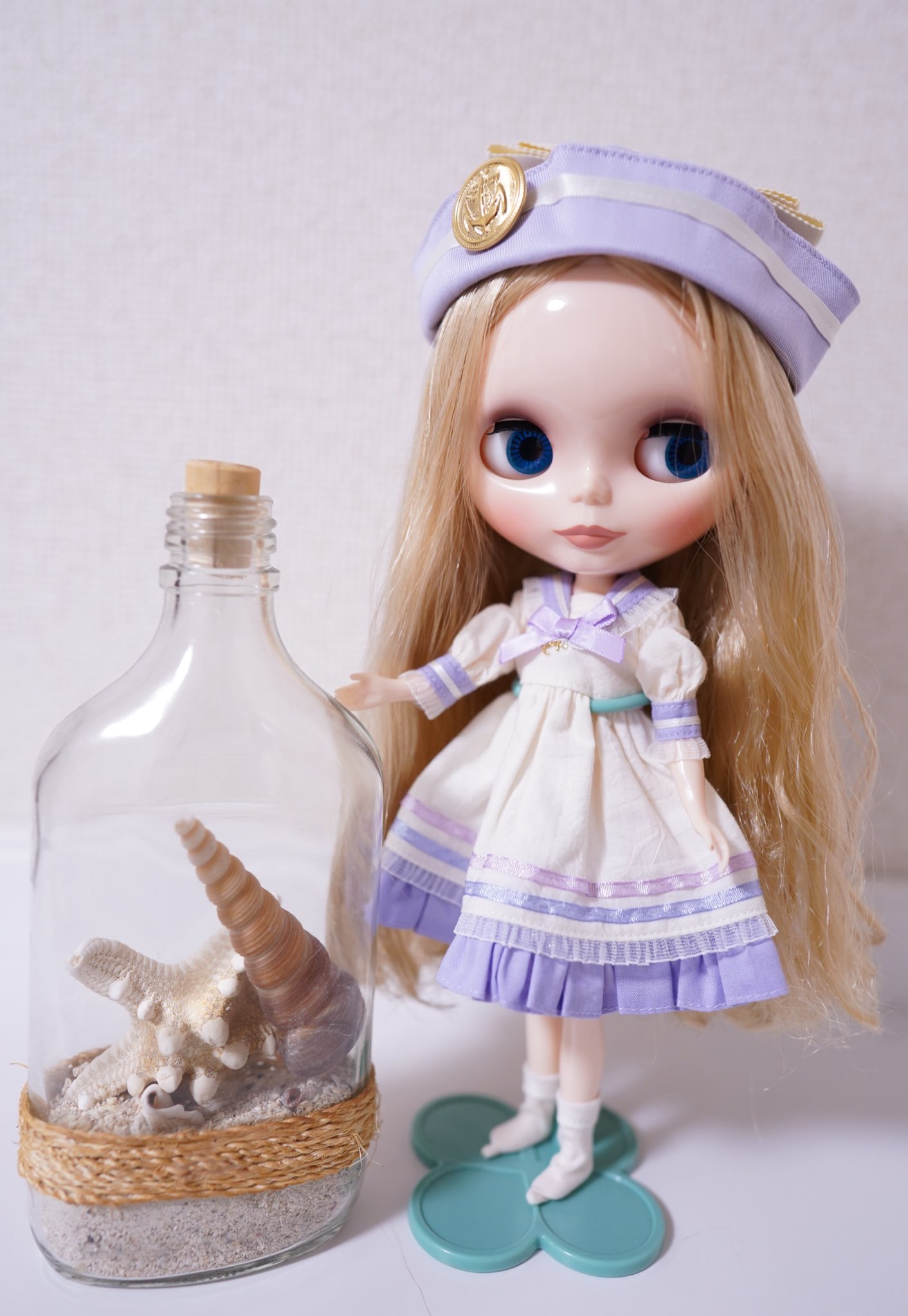 ネオブライス セーラーセット ラベンダー 限定色 ドレスセット ナズナ on X: 