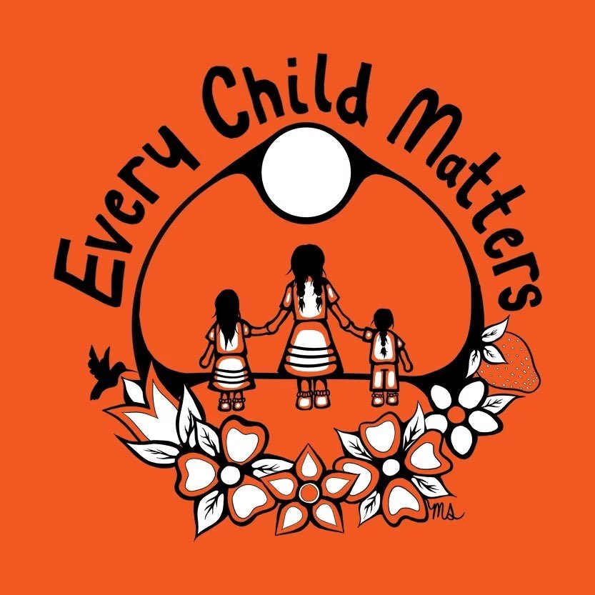 Tomorrow, in honour of the National Day of Truth and Reconciliation we will be wearing orange. We do this in remembrance of the Canadian Residential School system and the impact of this government policy on First Nations.