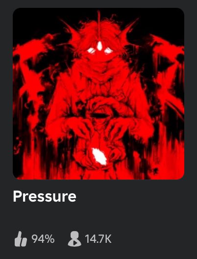 KoutaUnika's tweet photo. @Duck_adamagain This is so unfair for the love of god just play Pressure please it’s absolutely saddening to see this game gets less players than Diddy’s World https://t.co/MQLsKkmce1