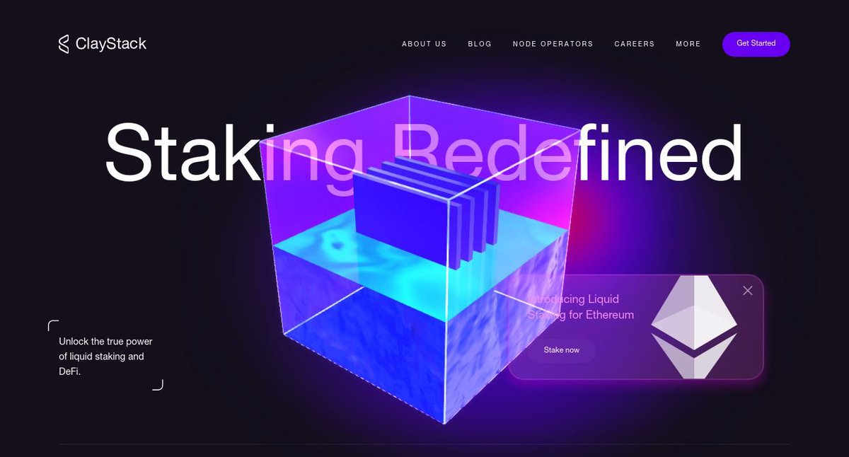 hicryptotracker's tweet photo. Get exclusive deals at @claystack_hq! 📢

They are a groundbreaking platform in the realm of cryptocurrency, particularly focusing on the innovation of liquid staking for Ethereum.

Learn more here: https://t.co/qFLQTLgTRO https://t.co/qD9aRJT0fe