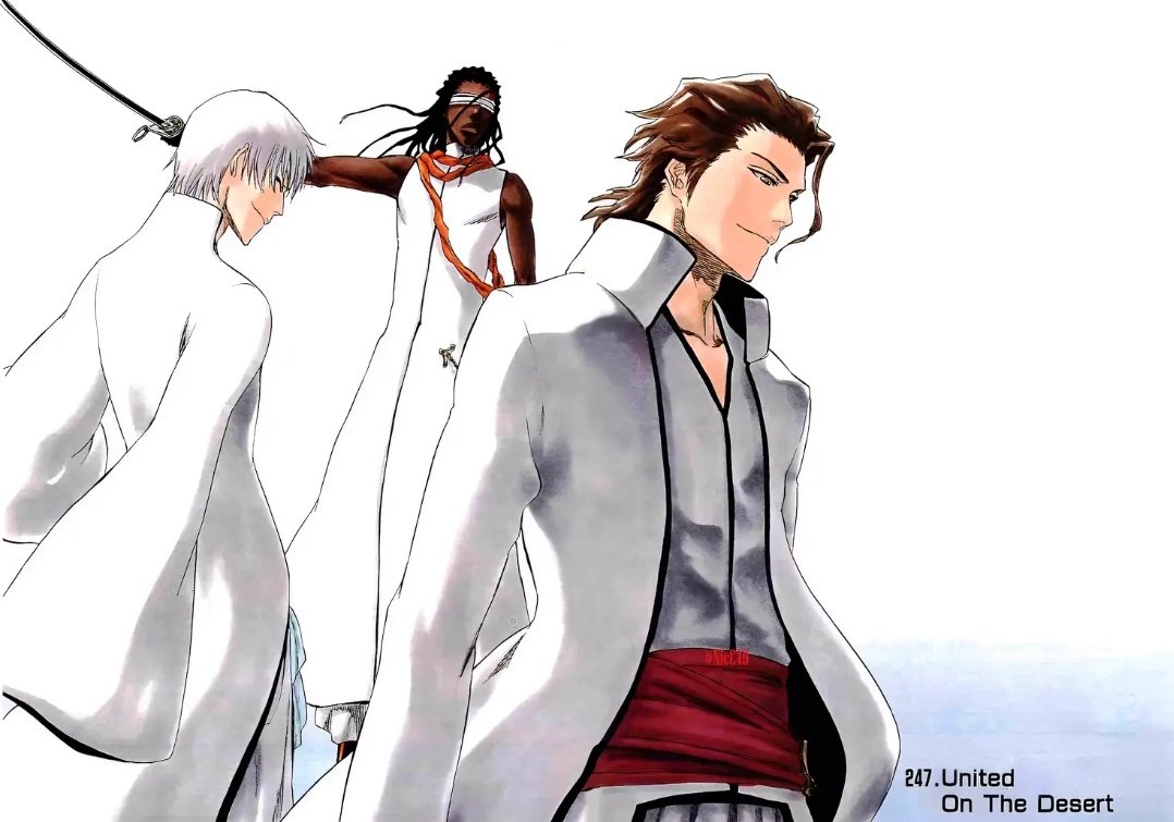 PaceItUpAbarai's tweet photo. BLEACH casually having the best group panels in Manga

[A THREAD]