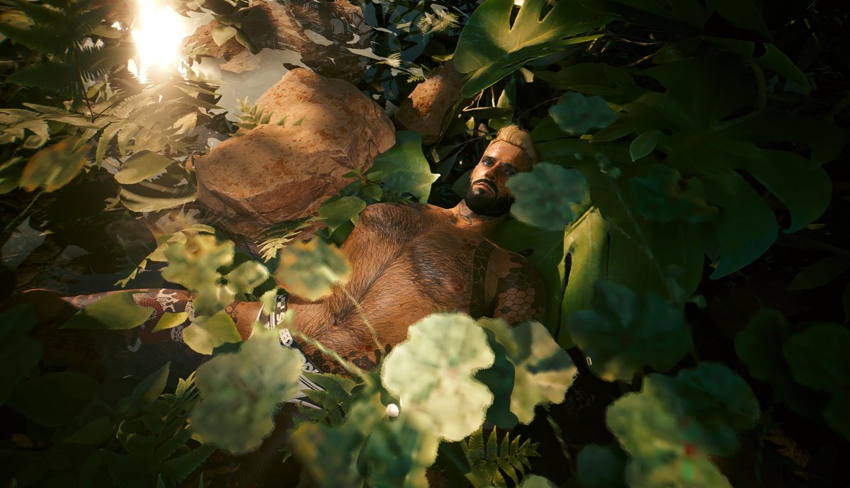 VCrimsonRedV's tweet photo. 🌿🍃green and abundance 🌿🍃
#Cyberpunk2077  #Cyberpunk2077PhotoMode 
#malemodle #maleV https://t.co/O0aQCHz4Jj