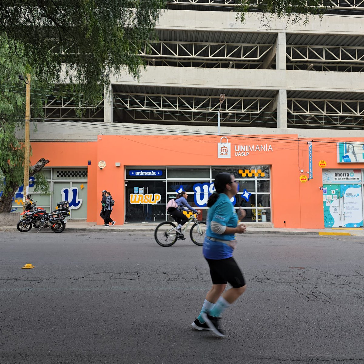 LaUASLP's tweet photo. @AJZGrector @UASLP_Academica 🟡 El Medio Maratón UASLP 🏃🏻♀️🏃🏻♂️ fomenta la práctica del deporte y la adopción de hábitos de vida saludables, así contribuimos al bienestar de toda la comunidad ☝🏻😊
#MMUASLP #VolarEsTuPoder #SLP #Runners https://t.co/pHtb0rD7Iy