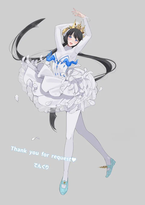 こないだskebで描かせてもらった子!大変かわいいデザインで楽しかった 