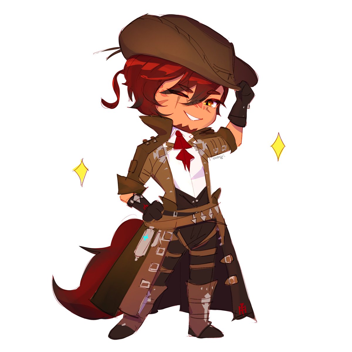 HeySmollie's tweet photo. I c0m1ssioned @noroiju to draw my WOL ... and.. I AM IN LOVE!!!😭😭😭❤️❤️❤️🤠 https://t.co/4ueGqPw5y5