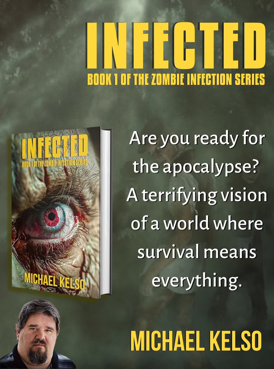 Michael Kelso, Author of 'INFECTED: Book 1 of... ' tweet media