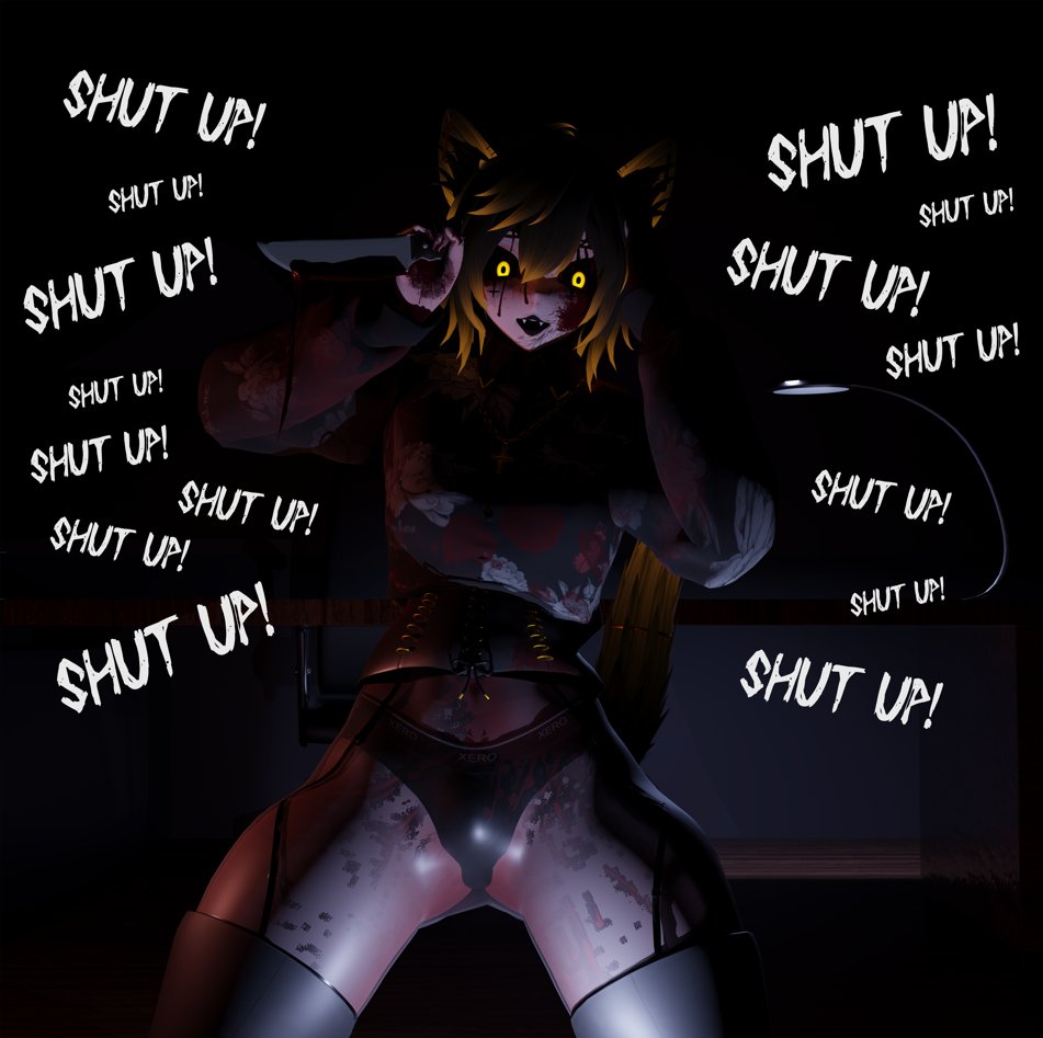 RyIsArting's tweet photo. HEADACHE!!! Blender render :3 https://t.co/yNFa5EX6ex