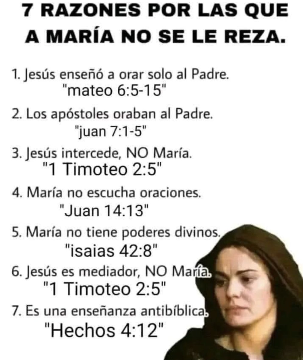 Mujeres católicas honren al verdadero DIOS
DE LA “BIBLIA” no las creencias de hombre falsas doctrinas.