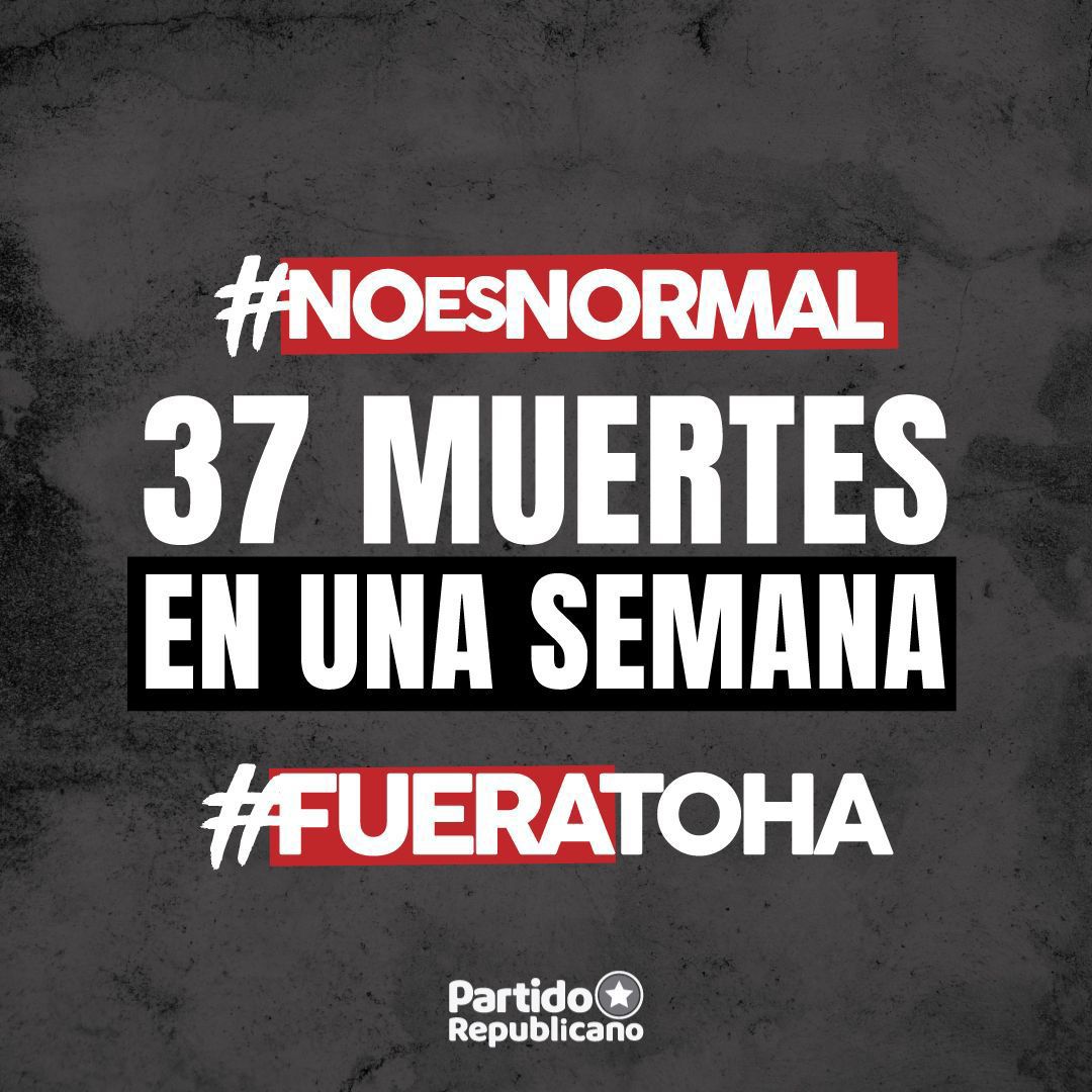 #FueraToha