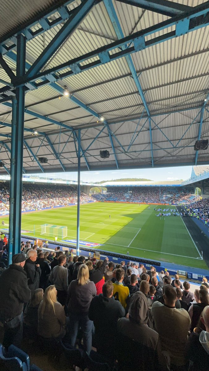 Reecelloyd147's tweet photo. Sheffield Wednesday (a)
First half killed us but we go again.
Unfortunately the result doesn’t matter when one of our own lost his life. No one should ever go to a game and never come home. 
RIP. TLMS 💙🤍 #wba https://t.co/qXQxx6BboO