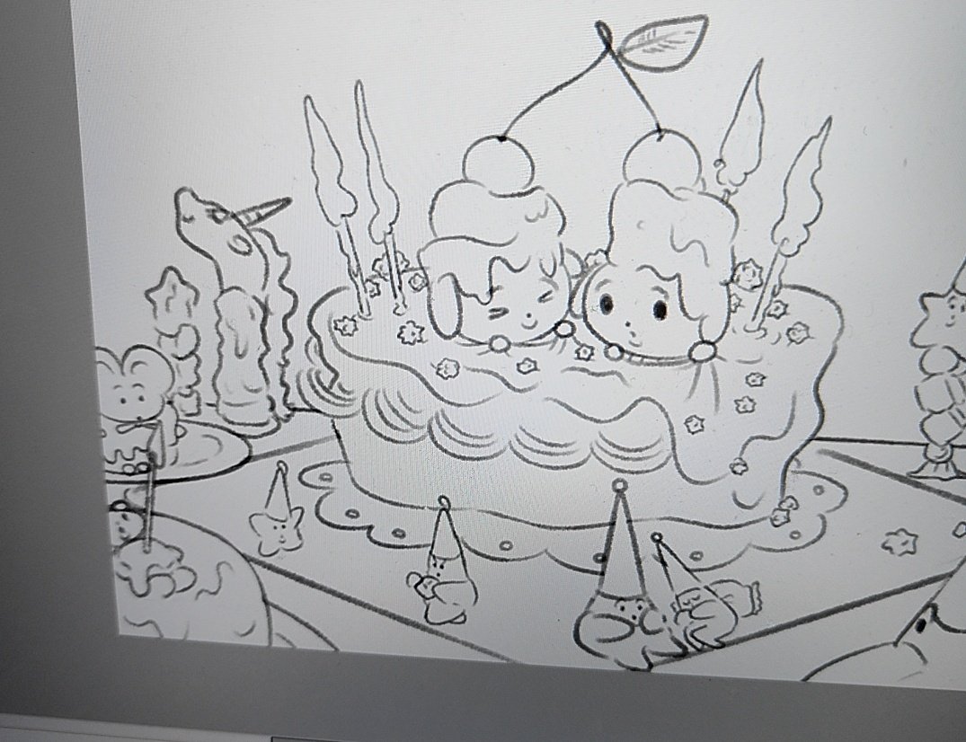 途中の絵とかなぞの絵とか(あとでけす) 