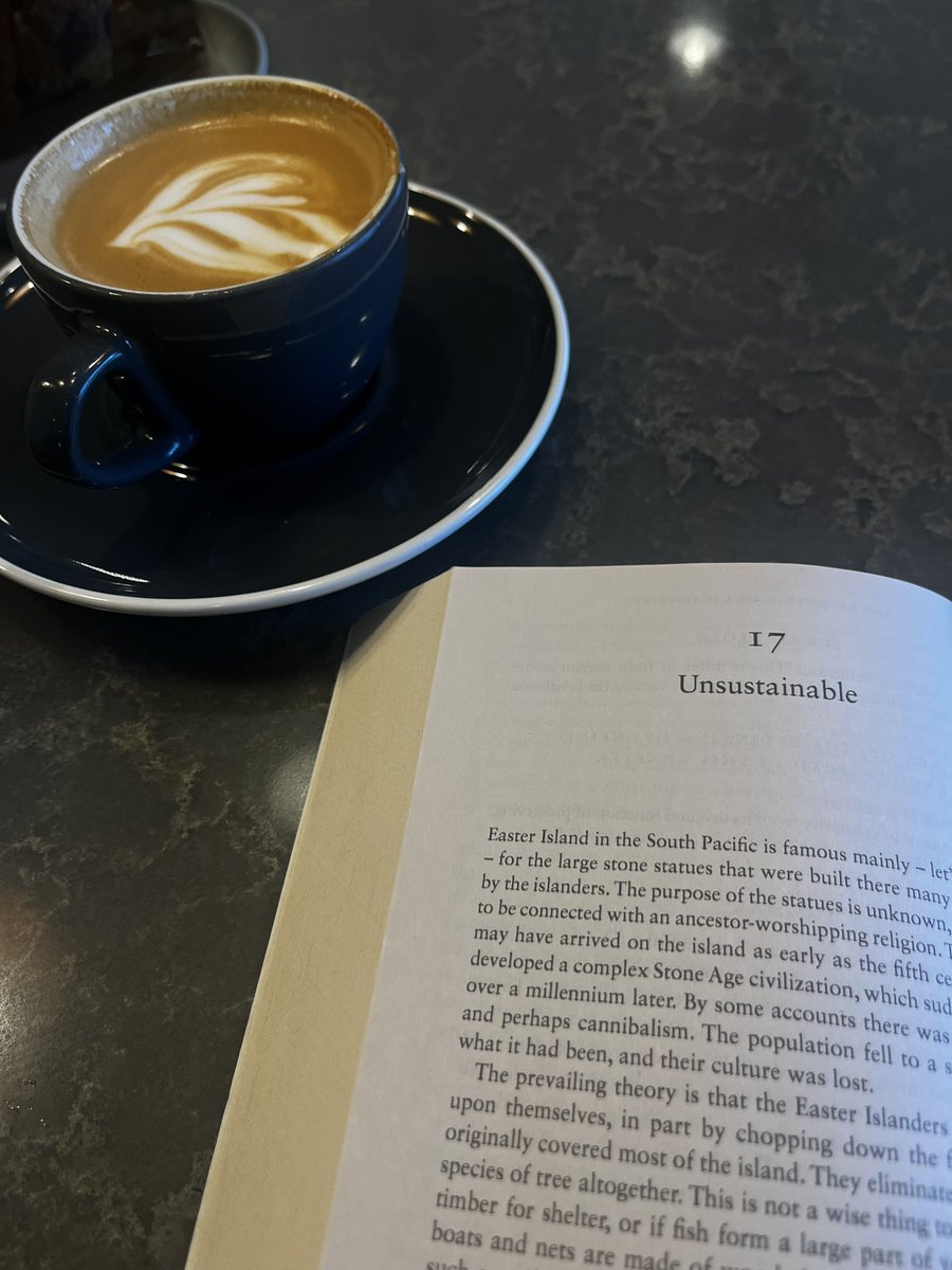 Beginning of Infinity in a Louisiana coffee shop 🇺🇸 <a href="/DavidDeutschOxf/">David Deutsch</a>