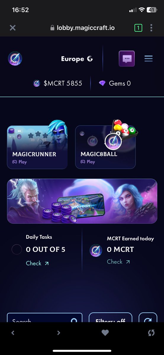 Eva040216's tweet photo. @MagicCraftGame #EARNMCRT great way to multiply your $MCRT can also be earned by playing different MAGIC CRAFT games https://t.co/aV34VKKErZ