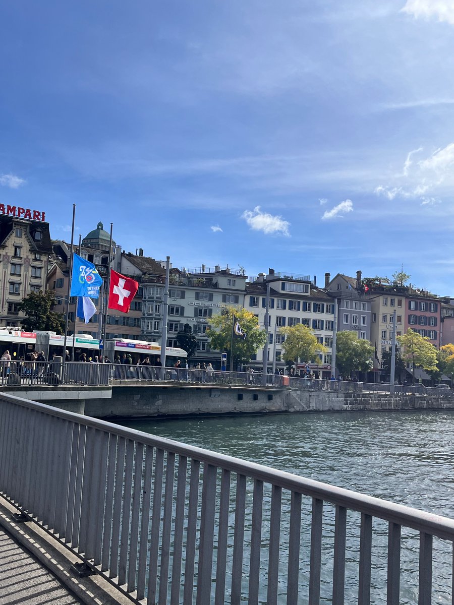 eins_potterhead's tweet image. Heute sind die Fahnen auf Halbmast, für die zu jung verstorbene Radfahrerin Muriel Furrer 🤍🕊️

/* 

#Zurich2024