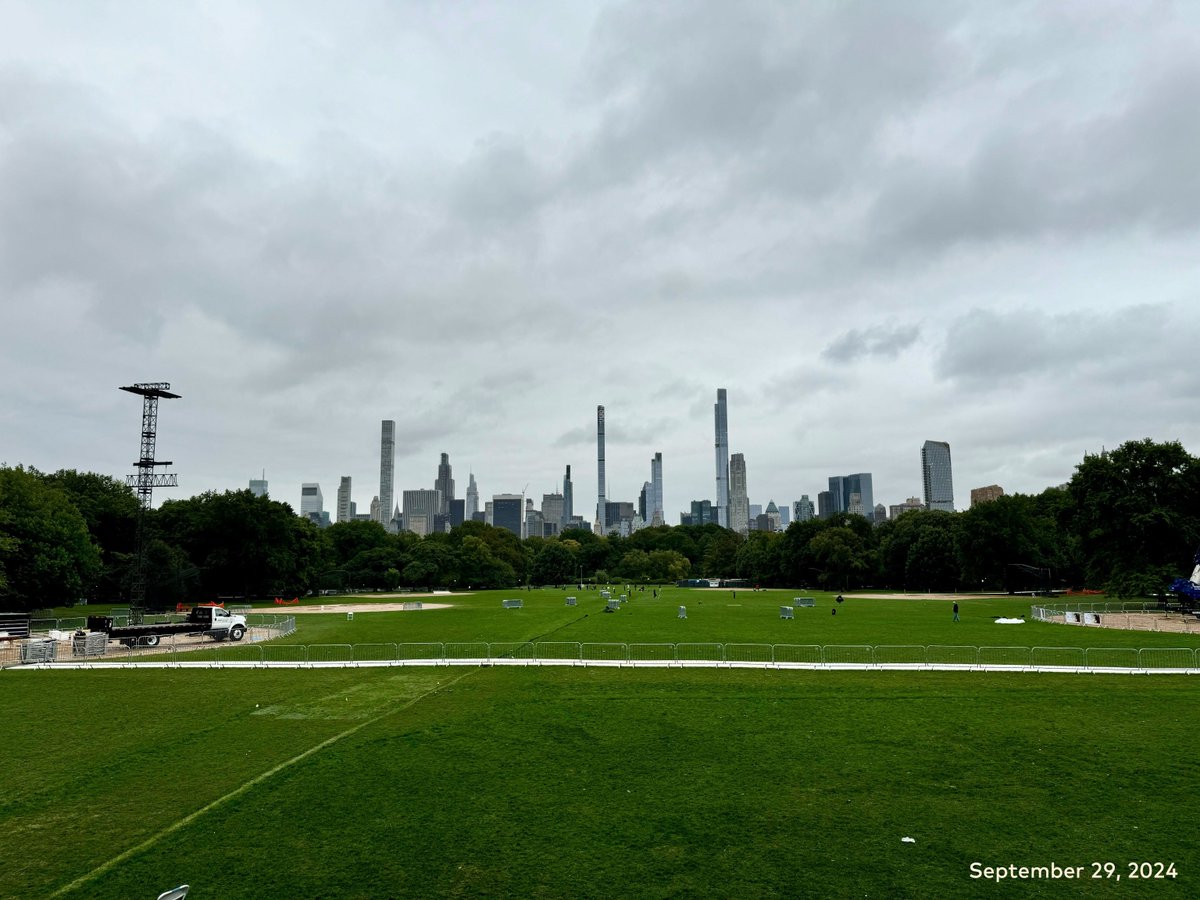 We were proud to welcome back thousands of people to the Great Lawn yesterday to see over 1 billion dollars of announcements to defeat poverty, defend the planet, and demand equity.

As always, after the Festival, if there are any repairs necessary due to the inclement weather,