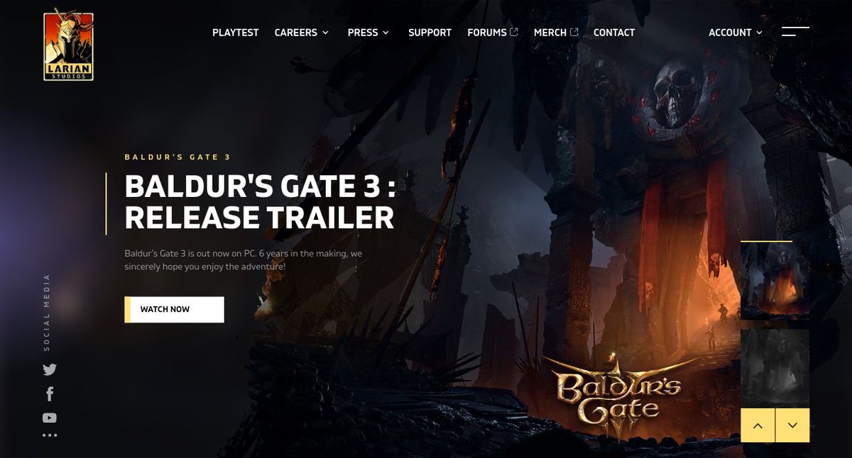 GamingConnectCo's tweet photo. Explore careers on @larianstudios, a trailblazer in the genre of role-playing games, was born in a small office space in Ghent, Belgium in 1996. 

Learn more here: https://t.co/9irwiJlLtx https://t.co/WxSs1tmmzU