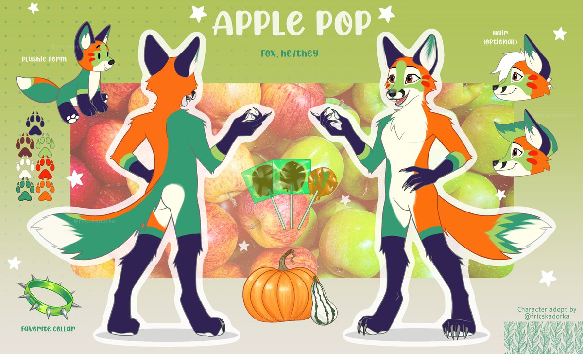 DFricska's tweet photo. 🦊Fox Adopt OPEN! 💚

-Fixed price: $120 (usd)
-Payment by Pay//Pal only
- I can change the name and pronouns if requested!
Shares are appreciated <3
#adopt #adoptable #furryadopt #adoptables #foxadopt https://t.co/czlc54VSh0