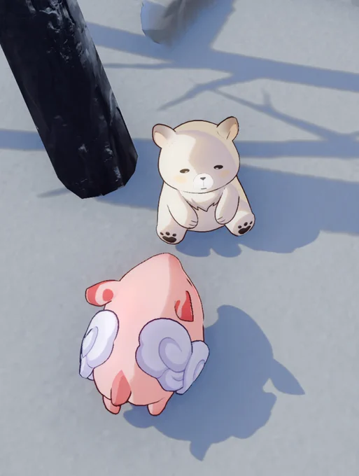 可愛い命がいるけれど、この子は夢獏ちゃんみたいに連れ回せないのかな抱っこさせて 