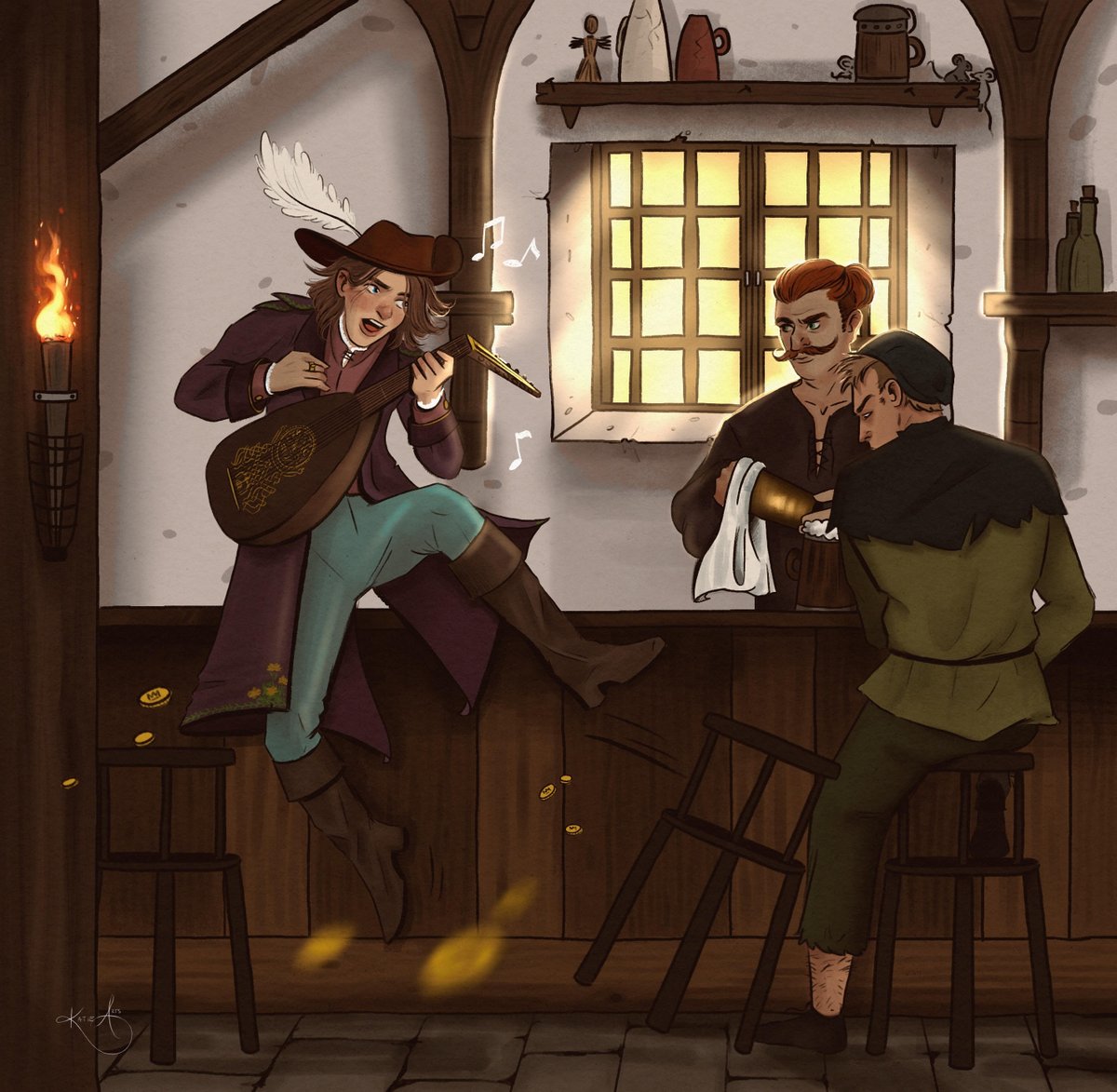 Only the best bard, of course. 

#jaskier #thewitcher #dandelion