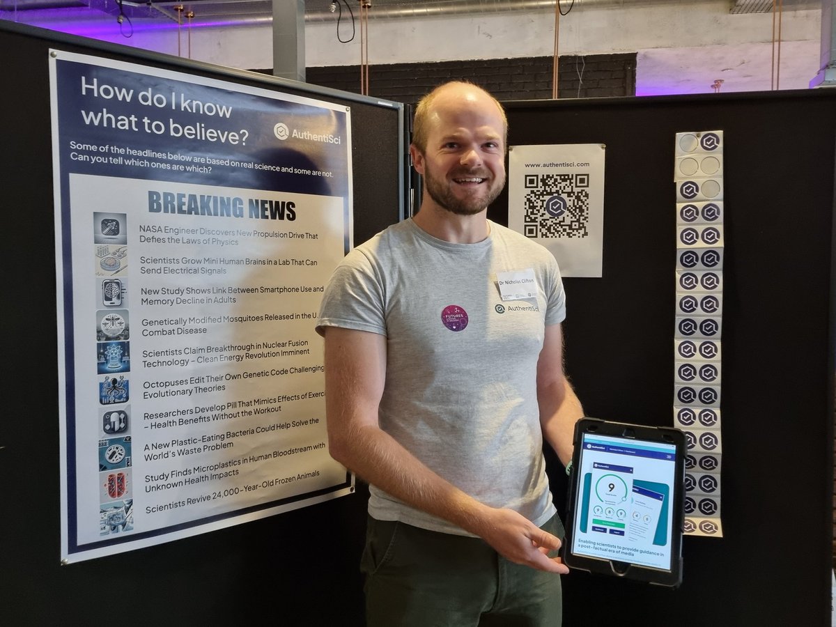 We've had a brilliant weekend at <a href="/FUTURES_NIGHT/">FUTURES</a> festival talking to visitors about online science media and how you can ask scientists to give guidance on what you read.