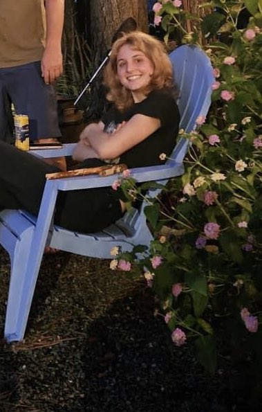 This is my sweet kid, stuck for two days in Asheville without running water electricity anything, so she plotted a route and got out, took her 12 hours to get home. Proper Yorkshire grit