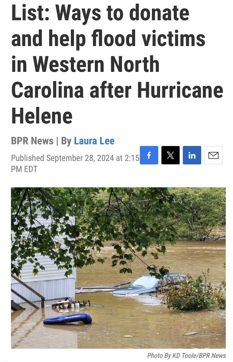 MoGreenforNC's tweet image. Across NC, we grieve for the tragic losses in the mountains. 

For those of us who are looking for ways to help our western neighbors, here&apos;s a list from Blue Ridge Public Radio: bpr.org/bpr-news/2024-… 

And to support students specifically, from @NCFPSC: ncae.org/helene