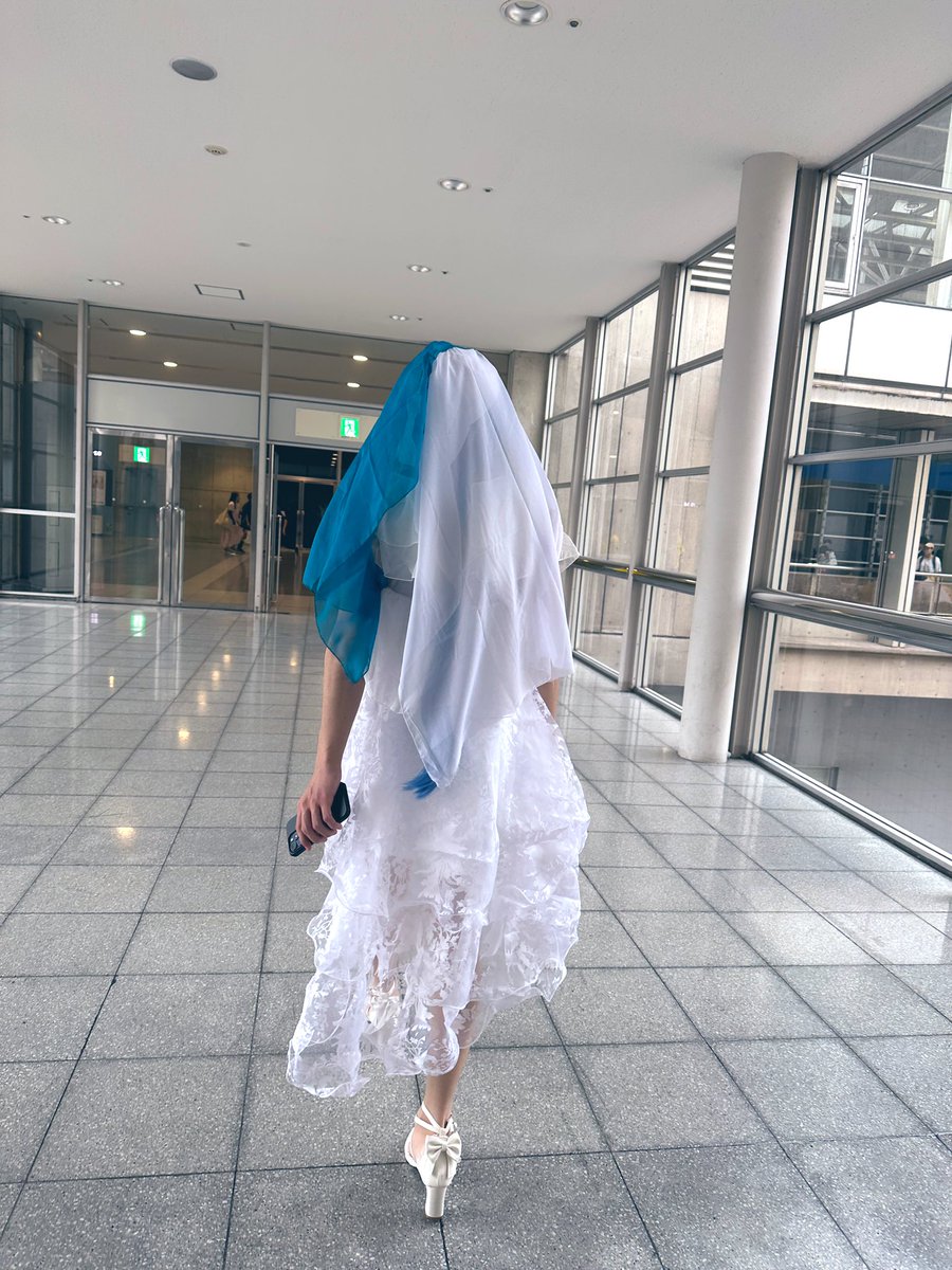 今日はTGS鳴潮ブースに新キャラ 『ショアキーパー』の雑コスでお邪魔