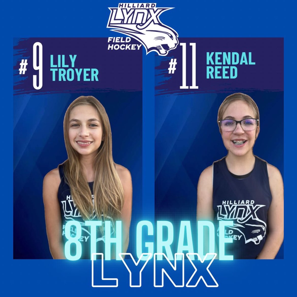 Couple more days 'til our 8th grade night!
Meet the Spirit Captains, Lily and Kendal, for our Middle School Lynx!