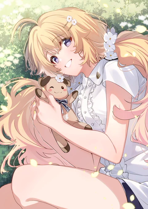 コハクちゃんお誕生日おめでとうございます! 再掲すみません…コハクちゃんのペースでこれからもやりたい事が沢山できますように #コハック爆誕生日