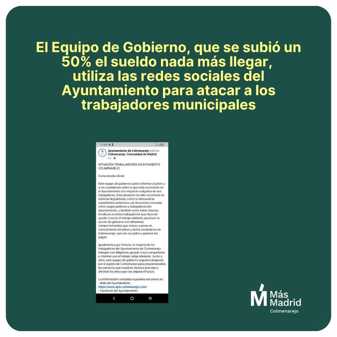Más Madrid Colmenarejo tweet media