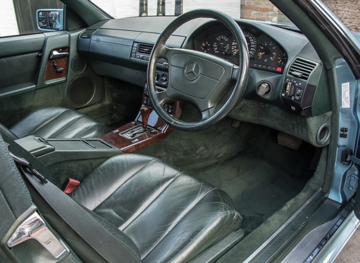 Beryl Blue Mercedes-Benz R129 SL