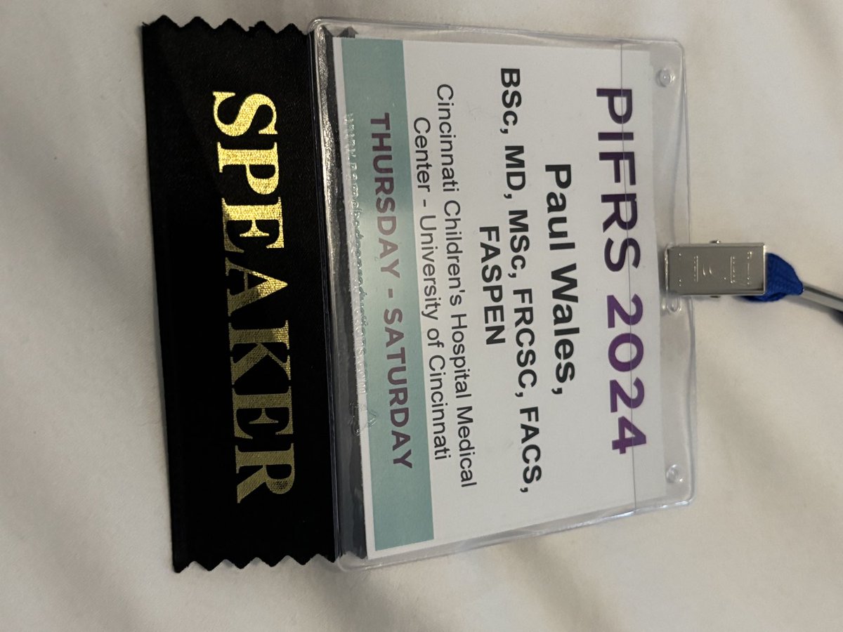 That’s a wrap! Another outstanding PIFRS meeting! Thanks to the organizers for putting on an incredible program. It was great to see everyone from around the globe dedicated to children with IF! Thank you to my fantastic team at Cincinnati Children’s. Looking forward to CIIRTA25!