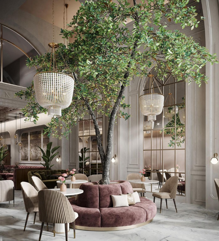 Savor your brunch in the heart of Riyadh at our stylish lounge and restaurant, where every detail is thoughtfully designed by Insignia Design Group. Experience a perfect blend of comfort, elegance, and modern design.

#brabbu #homesociety #homesocietystudio #luxuryhouses