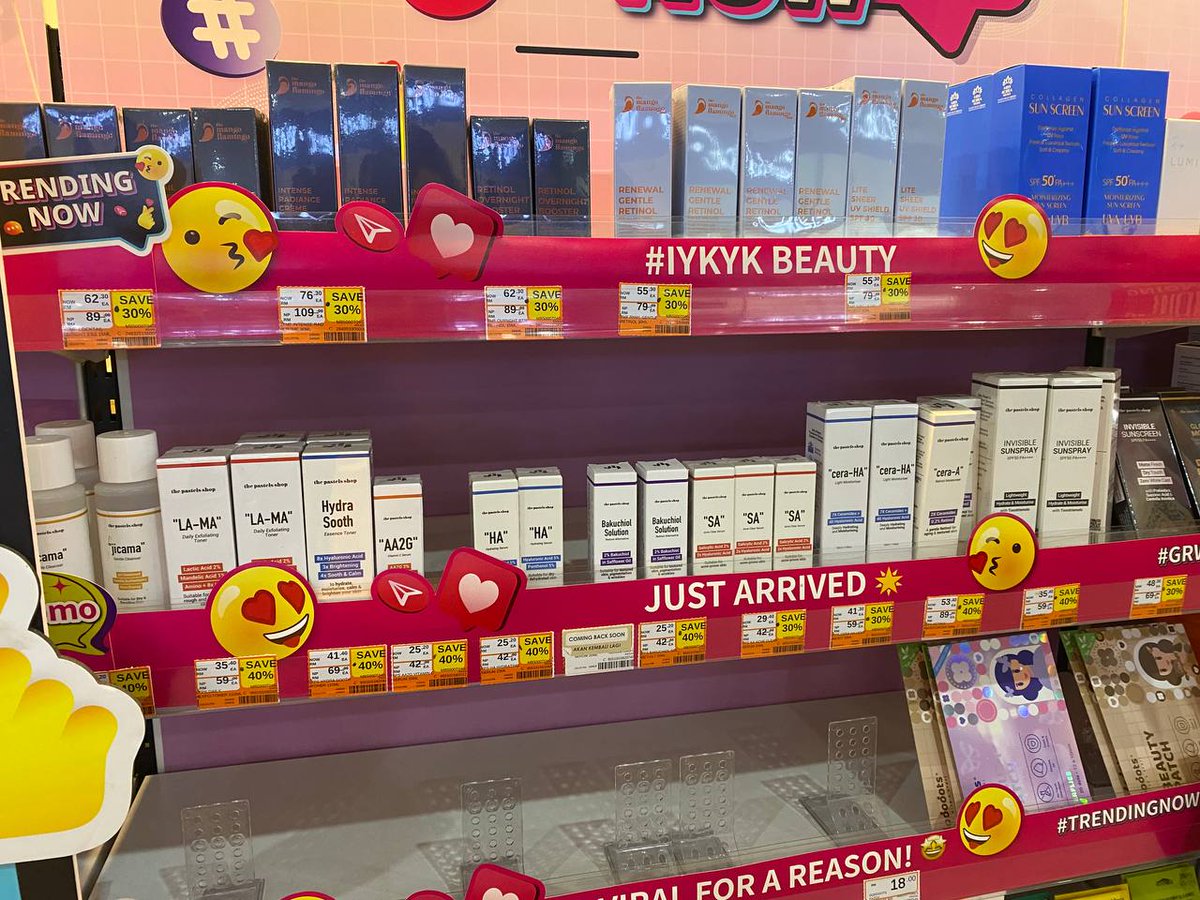 jwty44's tweet photo. Yeah guardian terdekat dah ada skincare TPS ๐ Wanna join the contest too๐ Kita pengguna TPS jgak๐ @thepastelsshop #tpscommunity #jalanjalancariTPS
๐ Guardian CMART, Pasang Serai Kedah https://t.co/PprWbZzuX9