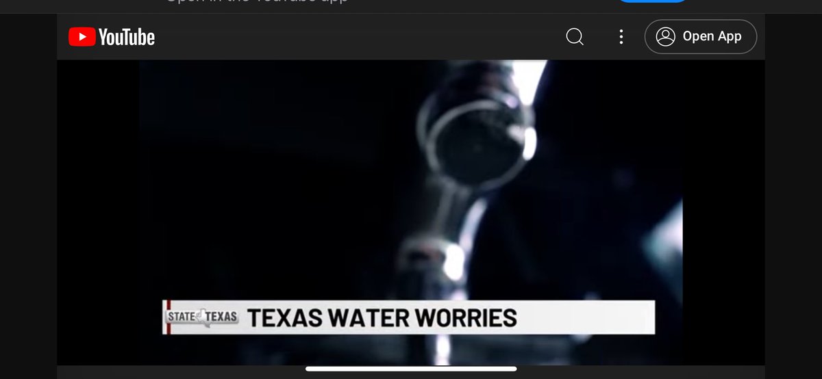 The Texas Water Infrastructure Network (TXWIN) (@tx_win) on Twitter photo State of Texas: 'Reached our limit,' Lawmakers hear warnings about looming water crisis via <a href="/kxan/">kxan</a> #txlege #txwater #fundwaternow HT <a href="/jeremybmazur/">Jeremy B. Mazur</a> <a href="/MillerForTexas/">Sid Miller</a> <a href="/Texas2036/">Texas 2036</a>
youtu.be/PzIfWXTen8w?si… via <a href="/kxan/">kxan</a> State of Texas: 'Reached our limit,' Lawmakers hear warnings about looming water crisis via <a href="/kxan/">kxan</a> #txlege #txwater #fundwaternow HT <a href="/jeremybmazur/">Jeremy B. Mazur</a> <a href="/MillerForTexas/">Sid Miller</a> <a href="/Texas2036/">Texas 2036</a>
youtu.be/PzIfWXTen8w?si… via <a href="/kxan/">kxan</a>