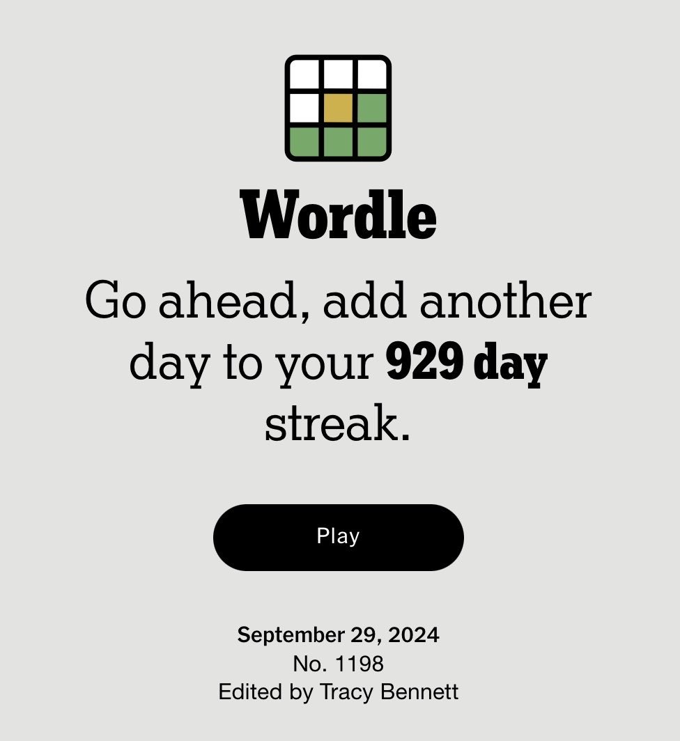 _goldengrams's tweet photo. I’ll miss my Wordle synergy when September ends. https://t.co/YgJgoRJWG2
