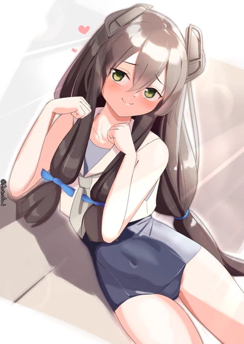 #艦これ版深夜の真剣お絵描き60分一本勝負 #艦これ版真剣お絵描き60分一本勝負_20240929甘えたさんモードなヨナチャン 