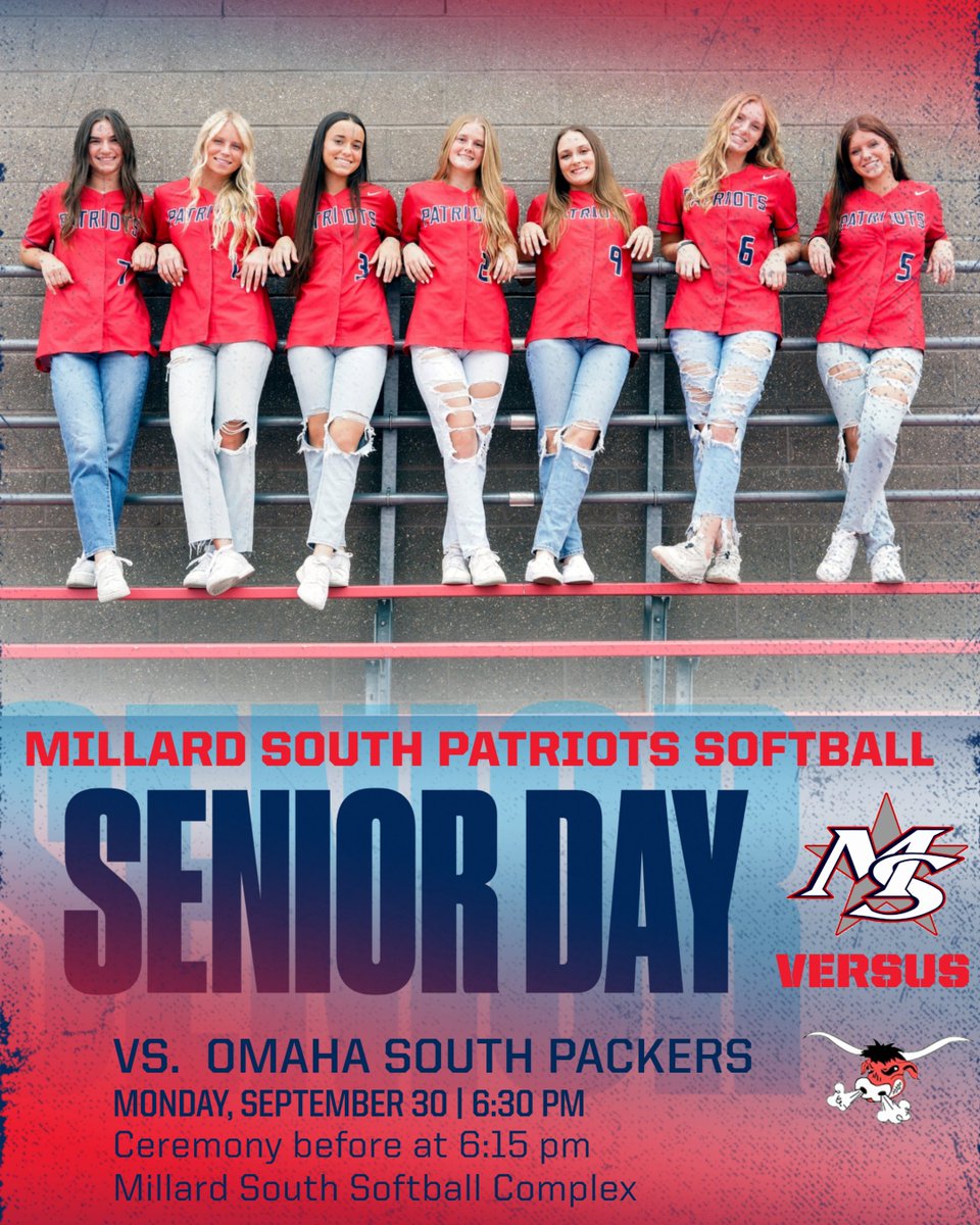 We are looking forward to hosting our Senior Night on Monday.  Should be a great night honoring Claire, Emorie, Rylee, Teagan, Baylie, Marley, and Bianca! #MSSB24