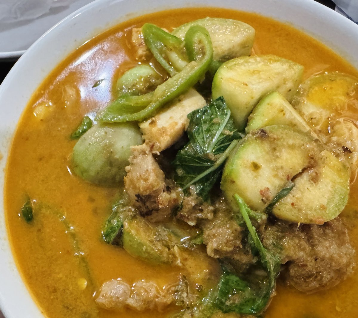 เขียวหวาน ที่กลายเป็นสีส้ม