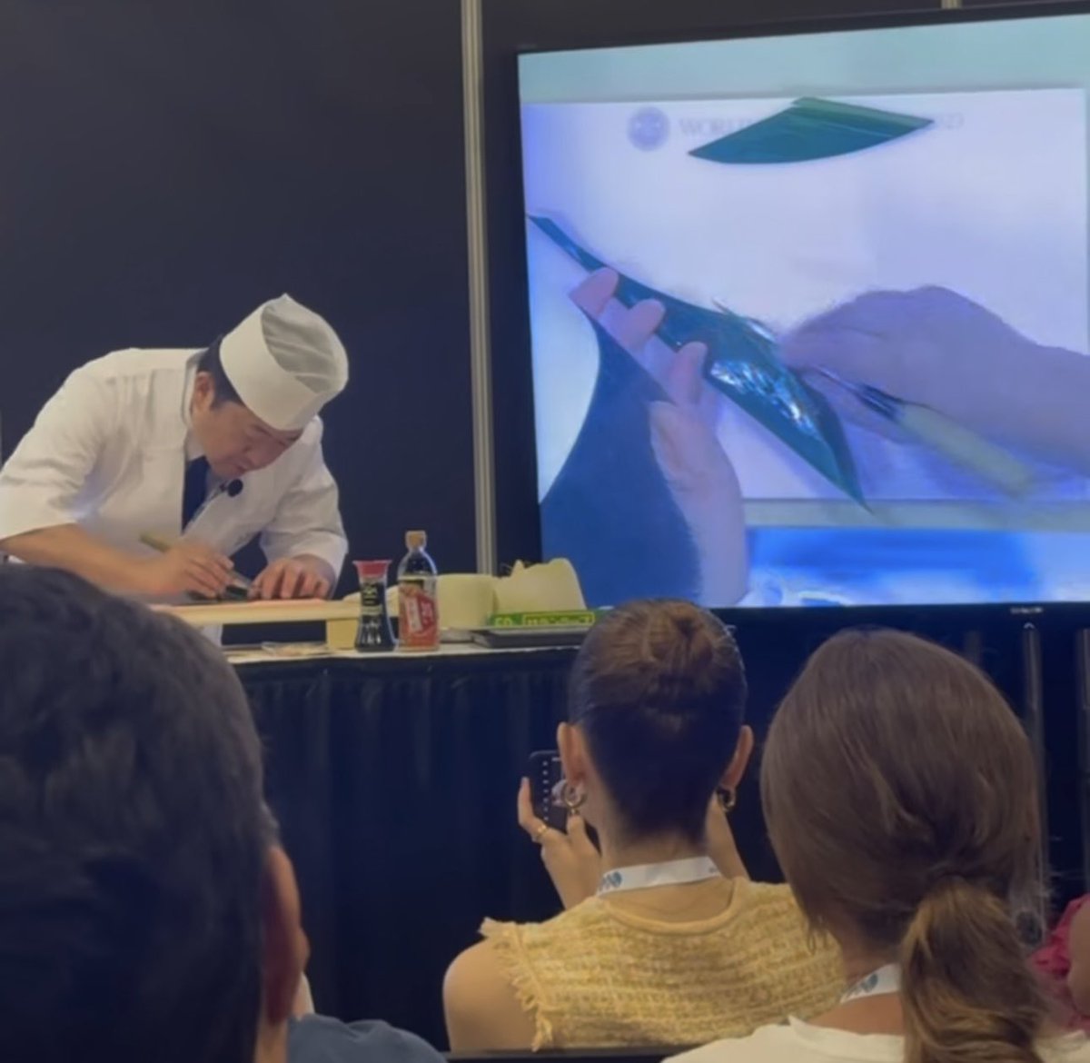 sushiskill's tweet photo. アメリカ、マイアミにて寿司講習会開催🍣 https://t.co/0jHZIdq2U5