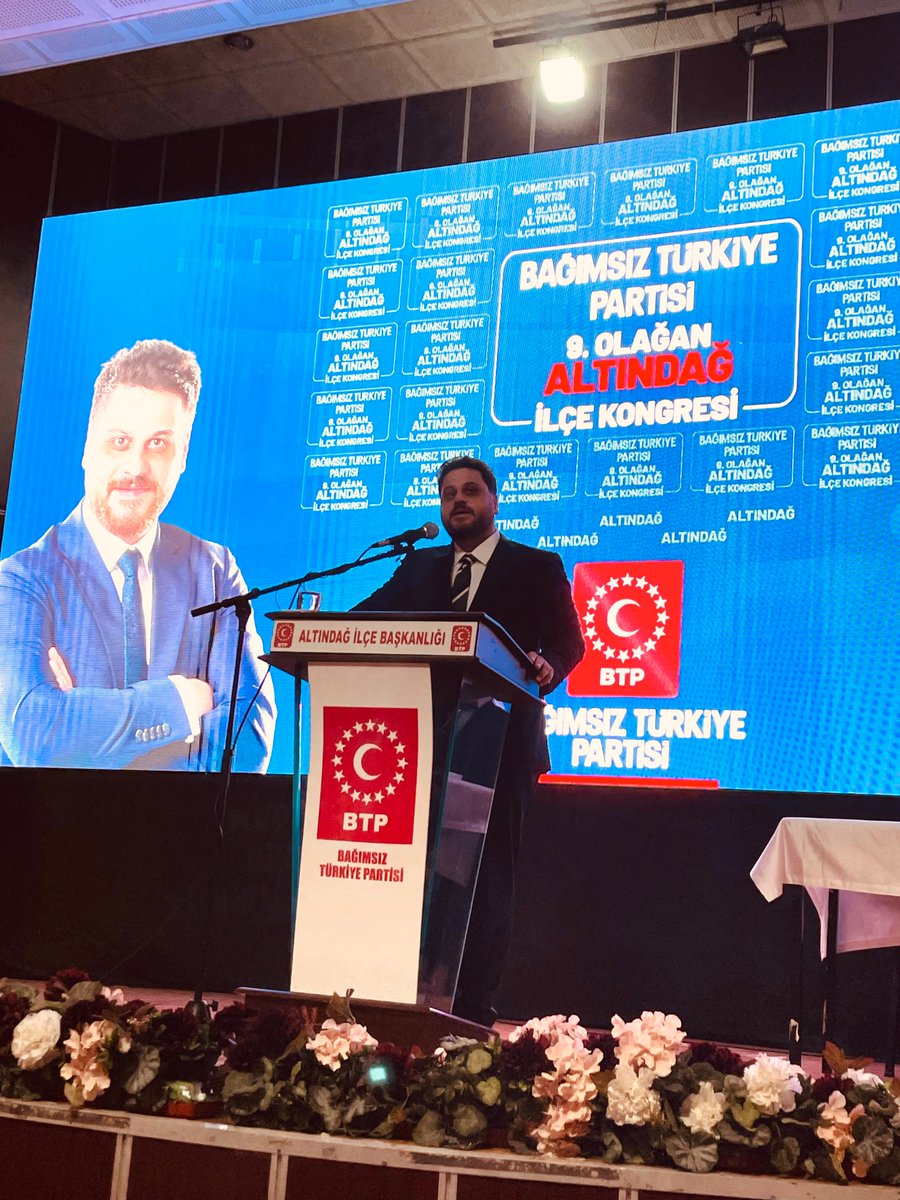 BTP_Parti's tweet photo. Genel Başkanımız @huseyinbas_BTP ‘ın katılımlarıyla Altındağ 9. Olağan İlçe Kongremizi büyük bir coşku ve heyecanla gerçekleştirdik.

Yeniden ilçe başkanı olarak seçilen Bayram Güzel’i ve yönetimini tebrik eder, başarılar dileriz. 
#varbihayalimiz #gençlerhalleder 
@BayramG41621543 @btpaltindag