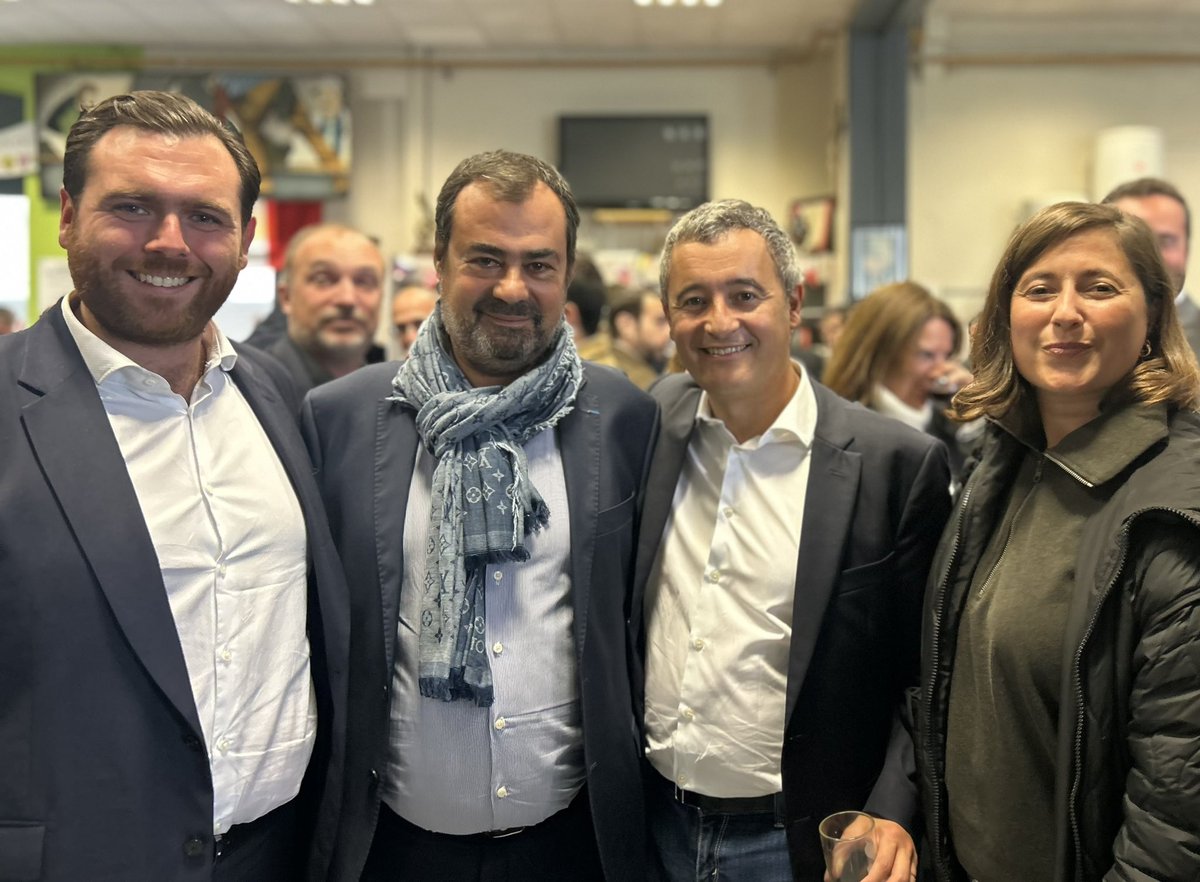 RomainSimmarano's tweet photo. Amitiés marseillaises et niçoises autour de @GDarmanin aujourd’hui à Tourcoing.

Un joli point final de cette rentrée politique de septembre, sous le soleil des Hauts-de-France ! ⛅️ https://t.co/cedc67F652