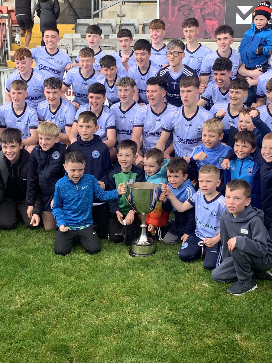 “The future is bright the future is blue”
Well done lads <a href="/MayobridgeGAC/">Mayobridge GAC</a>