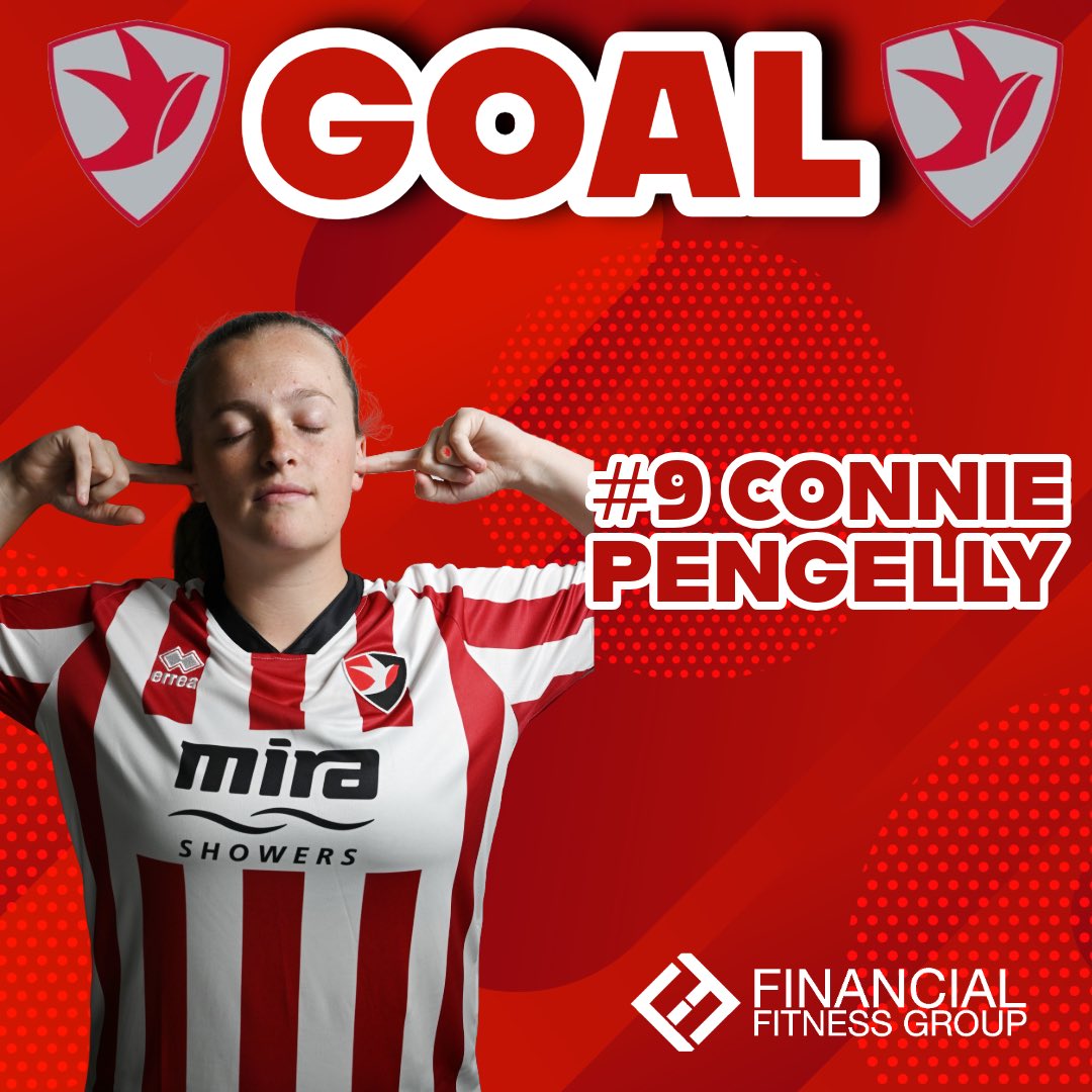 CONNIE MAKES IT THREE!!! Una makes a commanding run and passes superbly to Ella, who finds Connie in the box who strikes it home past Glass, for her first Robinesses goal! 🤩🟢

GET IN!!! 🟢👏

⚫️Boldmere 0-3 CTWFC🟢

#CTWFC #FAWNL