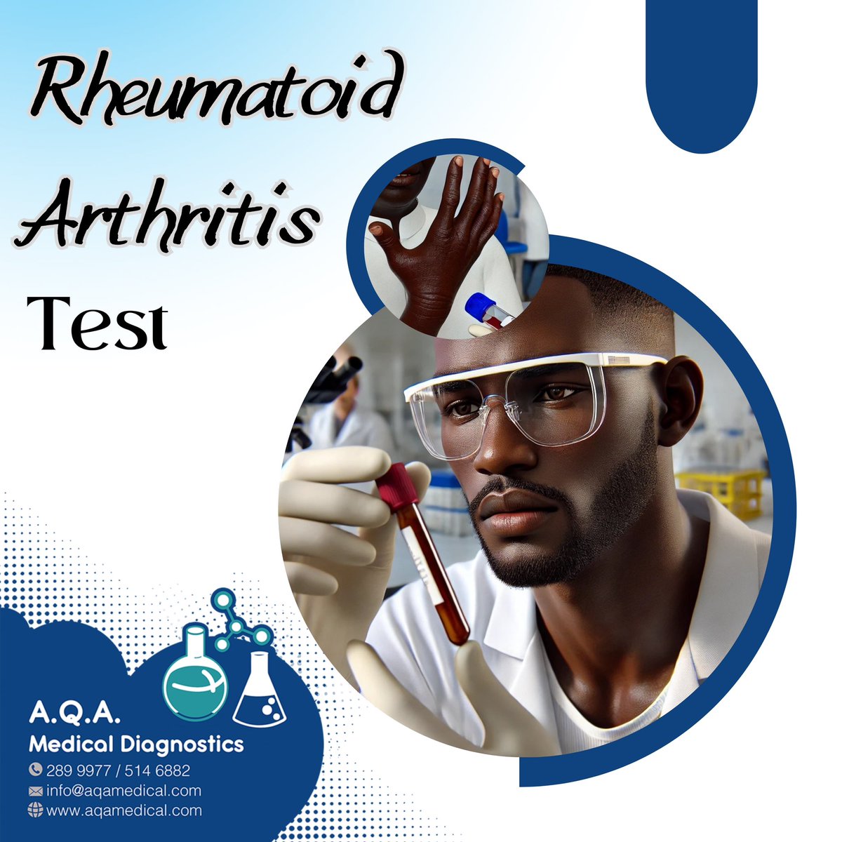 Are you experiencing joint stiffness, especially in the mornings, or swelling in your joints ❓ These could be signs of Rheumatoid Arthritis, a common condition affecting many.

🌿Stay informed about your health options with #Aqa❗️

#AqaCares
#ArthritisTest 
#Aqa