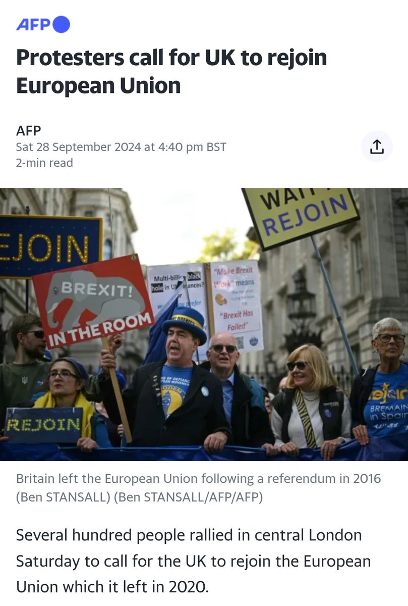DemocracyMovemt's tweet photo. "Several hundred people". Rapidly declining turnout now at these annual anti-democracy marches. Recognition that it's all over?
#RejoinEUMarch #RejoinMarch #Brexit https://t.co/K3lMtWCqLp