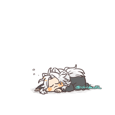 「眠い時は素直に眠るのだ。すやあ。 」|いちじかん(人類)のイラスト