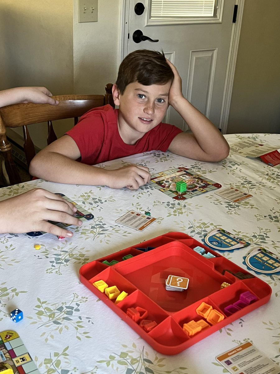 whitlock_annie's tweet photo. Monopoly Go Party. This game is fun. 4 players and many twists and turns. Go out and get it. @Tryazon @Hasbro https://t.co/GOOD9LCzaS