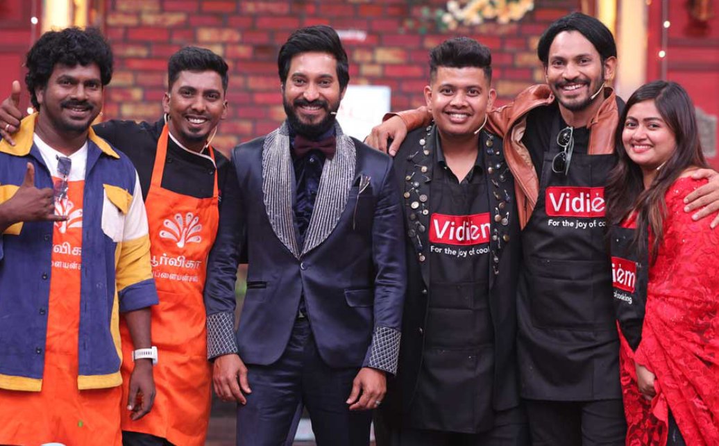 Biggbossnk's tweet image. Cooku With Comali Season 5 Disaster Season Comes to an end. 👎🏻👎🏻👎🏻

#CWC5 #Cookuwithcomali5 
#BiggBossTamil8 #TCDC