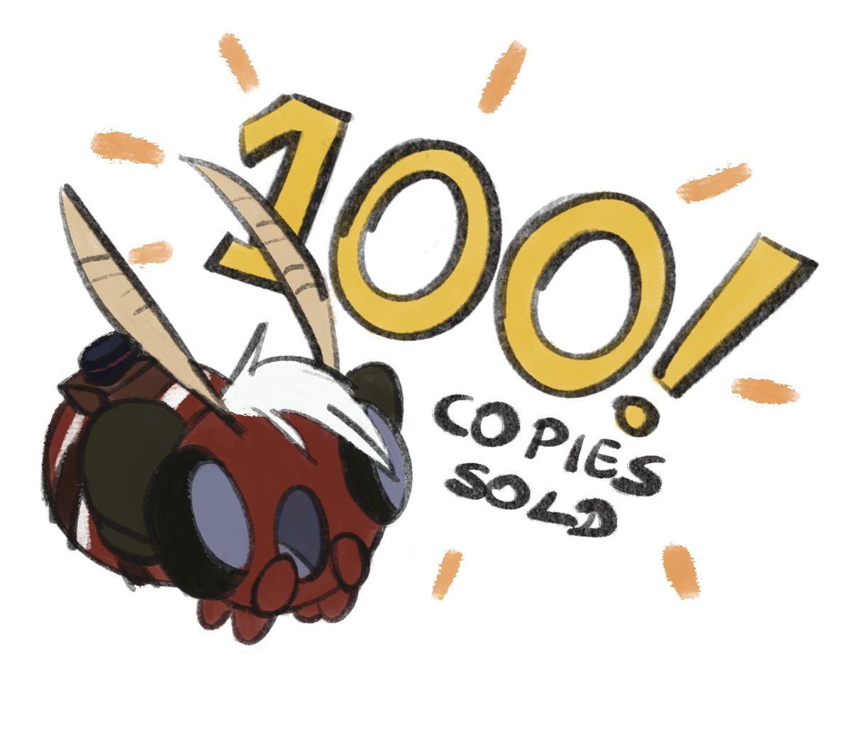 As of today we’ve managed to sell over 100 copies of Moth Planet! 

Thank you so much for all the support, we never imagined our little moth game would get so much attention! 💜🦋